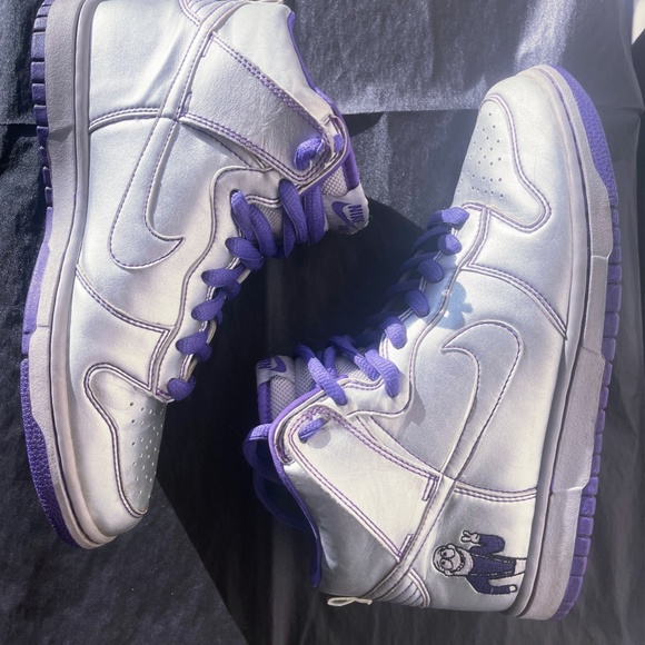 ULTRA RARE 2006 Dinosaur JR Nike Dunk SB High  - Mens 7    Womens 9    EU 40 - Picture 9 of 15